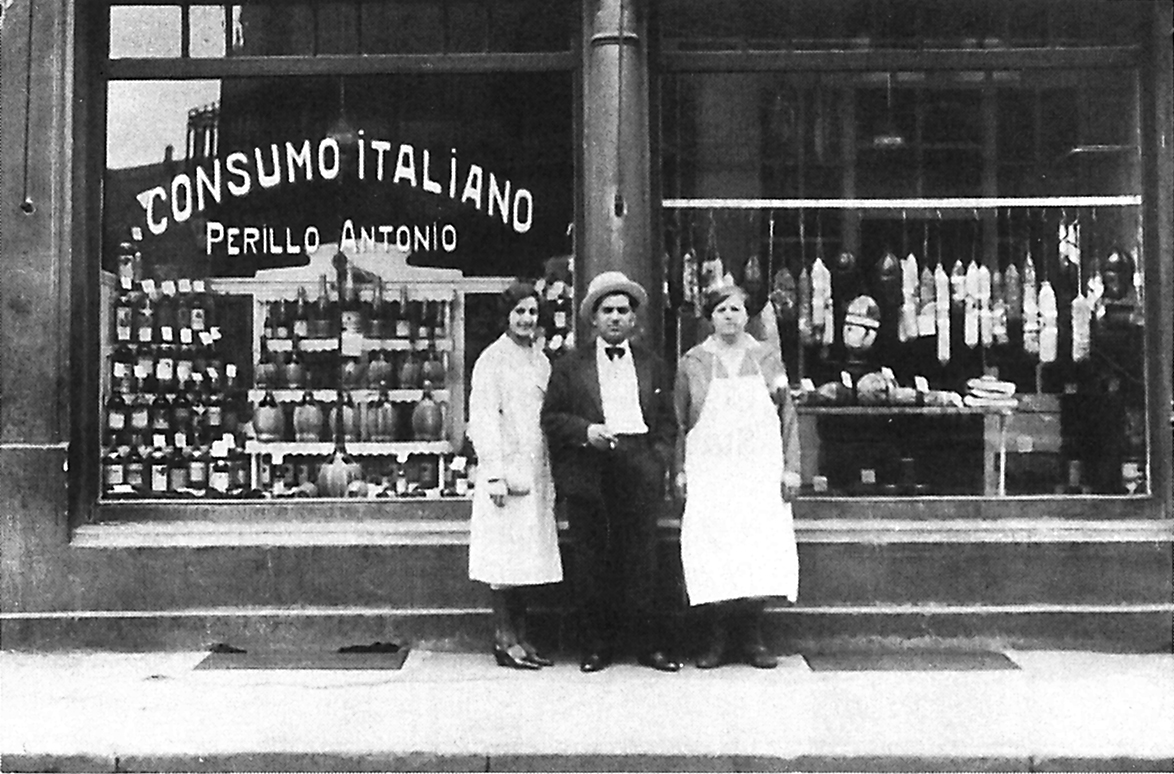 Fonds Benito Gallo, épicerie à Esch/Alzette, années 1930